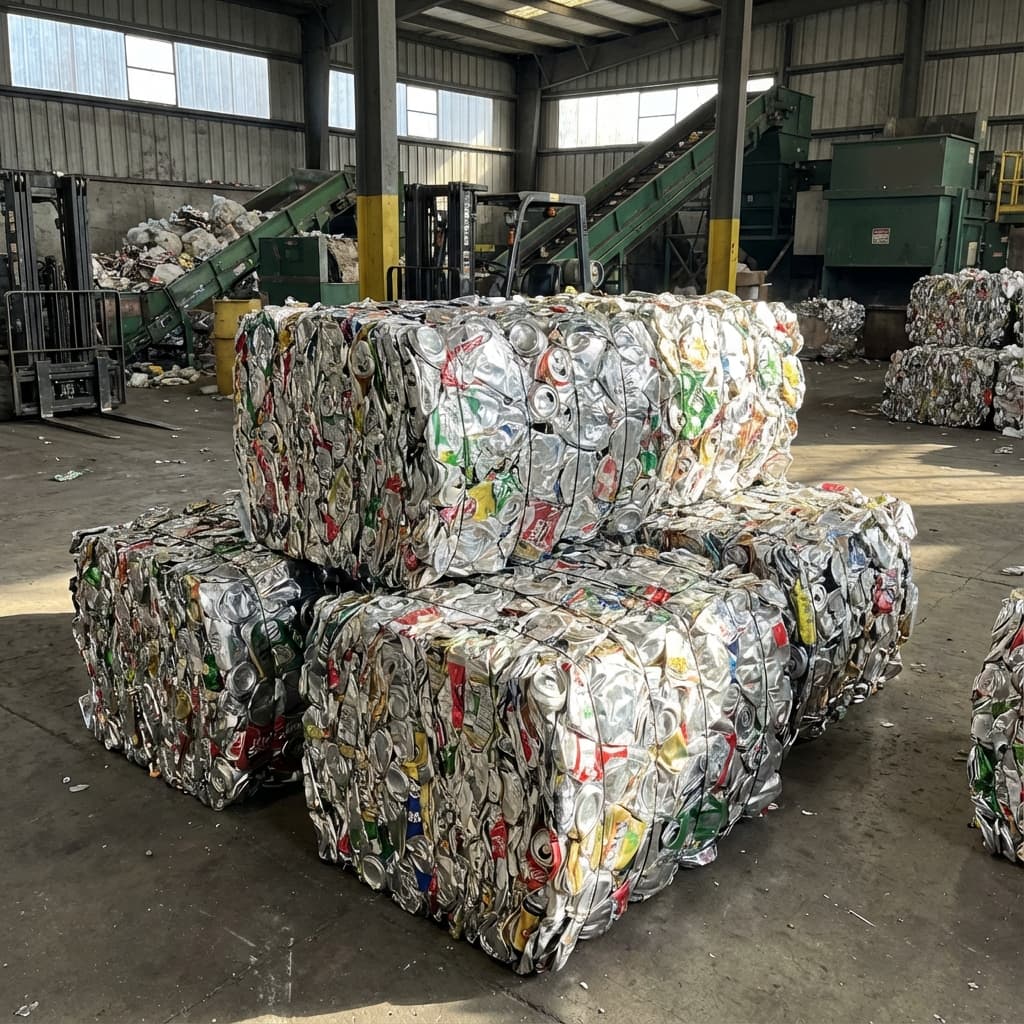 Aluminum Cans (Baled)