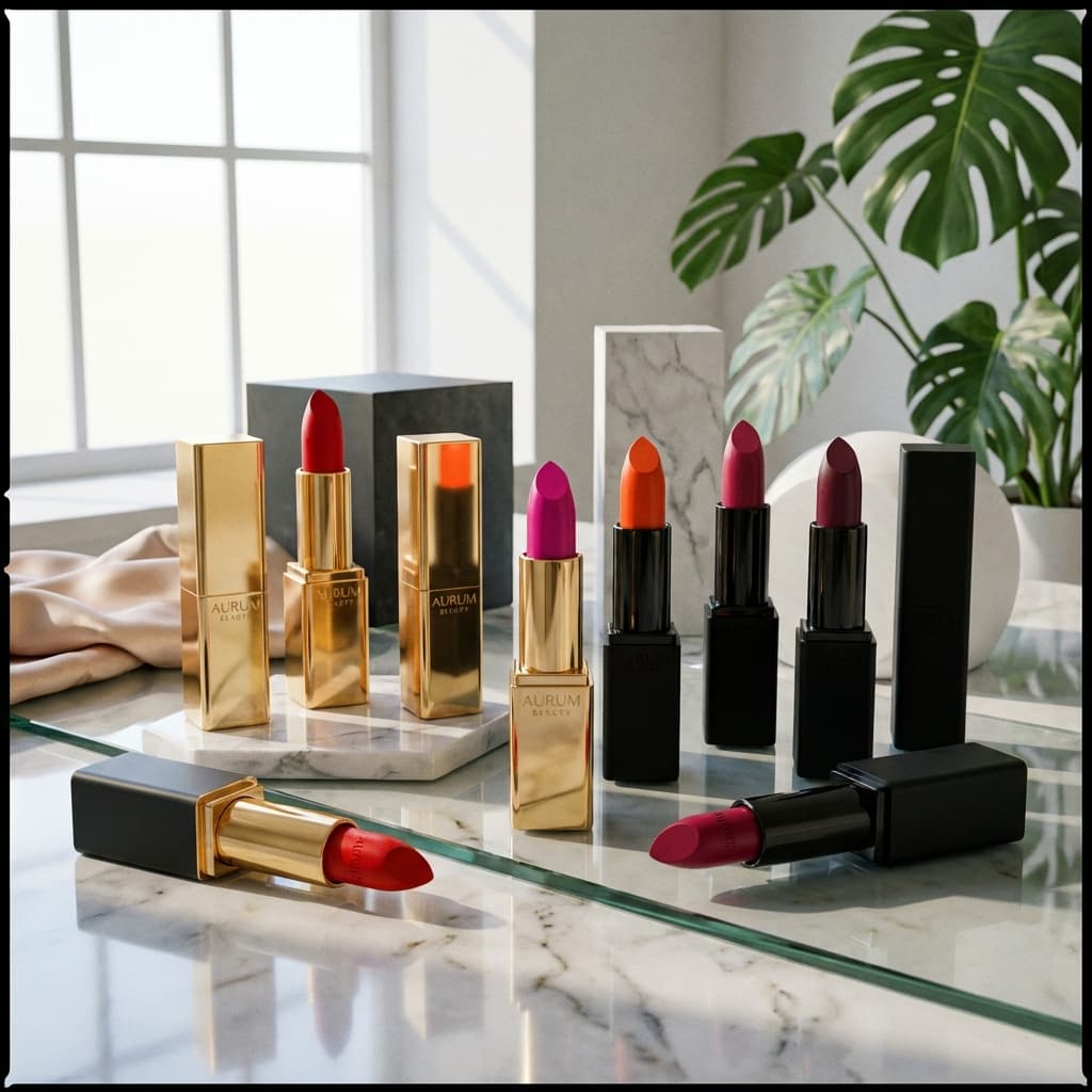 Aurum Lipstick Set
