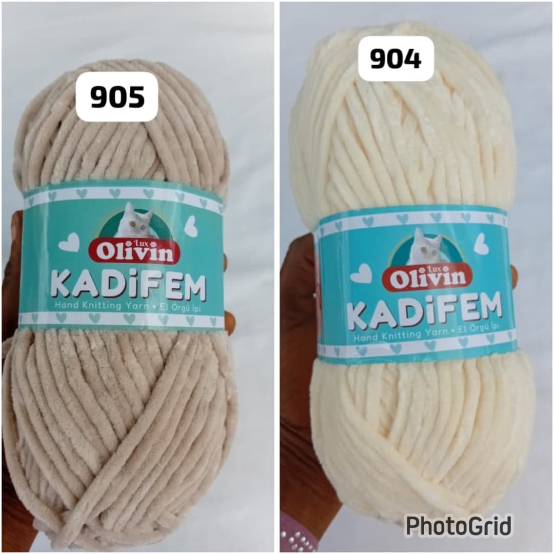 Velvet yarn